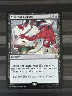 MTG | Villainous Wrath | Spider-Man | Rare | NM - Image 3