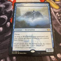 MTG - Wonder (Foil Etched) 271 - Modern Horizons 2 NM FOIL - Image 1