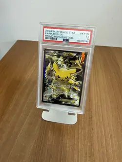 PSA 5 - Pikachu EX XY124 - Black Star Promo 2016 - Pokemon TCG - EX - Image 1
