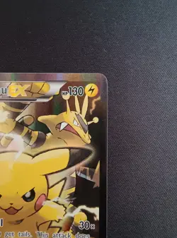 Pokemon TCG Pikachu-EX XY124 Black Star Promo - Image 3