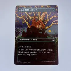 Abundant Growth (Borderless) Innistrad Remastered MTG NM - Image 1