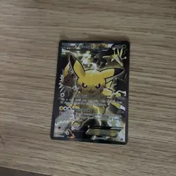 Pokemon TCG Pikachu EX XY124 Black Star Promo - Image 1