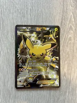 Pokemon TCG Pikachu EX XY124 Black Star Promo - Image 2