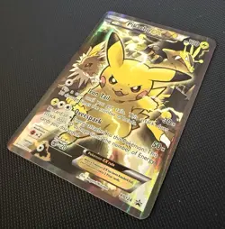 Pokemon TCG Pikachu EX - XY124 - Black Star Promo - LP - Excellent Example - Image 2