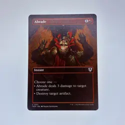 Abrade (Borderless) Innistrad Remastered MTG NM - Image 1