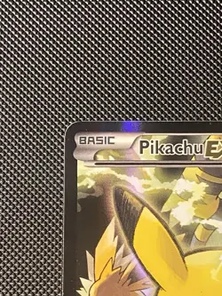 Pokemon Pikachu TCG EX XY124 Black Star Promo 2016 Red/Blue Card - Image 3