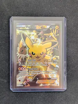 Pokemon TCG Pikachu EX XY124 Black Star Promo - Near Mint - Image 4