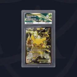 Pokemon TCG Pikachu EX XY124 Black Star Promo Card 2016 Ace 9 Mint - Image 3