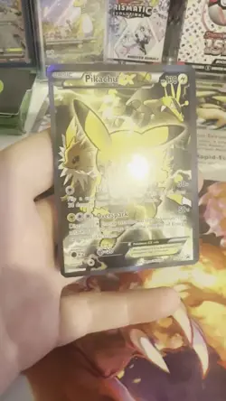 Pokemon TCG Pikachu EX XY124 Black Star Promo - Image 2