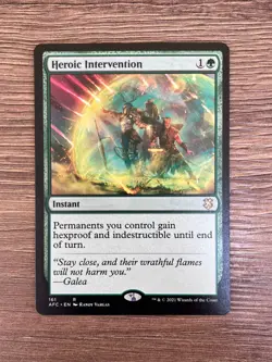 Heroic Intervention Commander: Adventures in the Forgotten Realms Regular MTG - Image 1