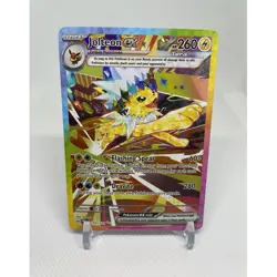 Jolteon ex 153/131 SV Prismatic Evolutions SIR Full Art Holo 260 HP ENG - Image 1