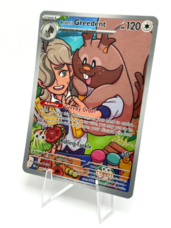Pokemon Arven's Greedent Illustration Rare Destined Rivals 205/182 - Image 2