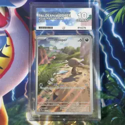 Pokemon Card | Ace 10 Perfect Phantasmal Flames Wooper 102/094 Illustration Rare - Image 1