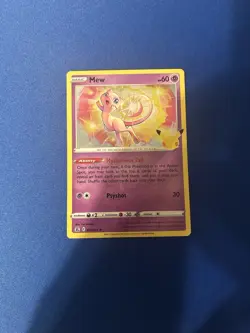 Mew Holo 11/25 Celebrations 25th anniversary Pokemon TCG rare ENGLISH 2021 - Image 1