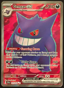 The Pokemon Company Gengar ex SV05 Temporal Forces 193/162 Ultra Rare Holo EN - Image 1