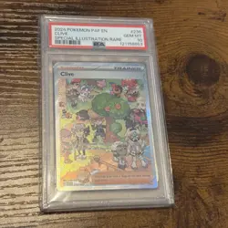Pokemon Clive 236/091 SV: Paldean Fates Special Illustration Rare Holo PSA 10 - Image 1