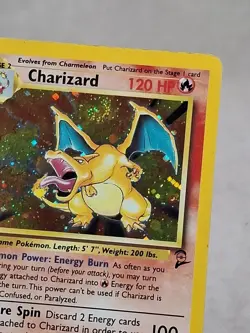 Pokemon Charizard 004/130 Base Set 2 Holo - W/ Swirl *READ DESCRIPTION* - Image 4
