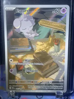 Pokemon Espurr Illustration Rare ME03: Perfect Order 095/088 NM - Image 1