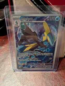 Pokemon Inteleon 142/132 ME01 Mega Evolution Illustration Rare Holo - Image 1