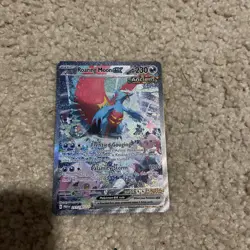 Pokemon TCG Roaring Moon EX Paradox Rift 251/182 Holo Special Illustration Rare - Image 1