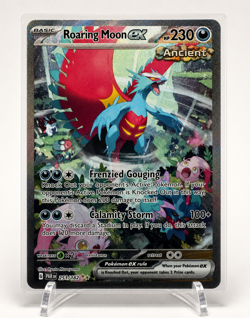 Pokemon TCG Roaring Moon EX Paradox Rift 251/182 Holo Special Illustration Rare - Image 1