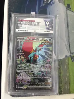 Pokemon TCG Roaring Moon EX Paradox Rift 251/182 Holo Special Illustration Rare! - Image 1
