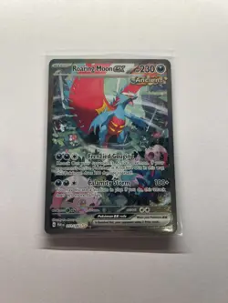 Pokemon TCG Roaring Moon EX Paradox Rift 251/182 Holo Special Illustration Rare - Image 1