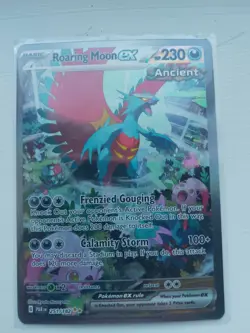 Pokemon TCG Roaring Moon EX Paradox Rift 251/182 Holo Special Illustration Rare - Image 1