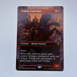 Zealous Conscripts (Borderless) Innistrad Remastered MTG NM - Image 1