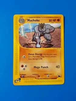 Machoke 38/144 Skyridge Pokemon Card WOTC | Uncommon NM - Image 1