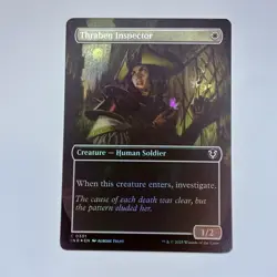 Thraben Inspector (Borderless) Innistrad Remastered Foil MTG NM - Image 1
