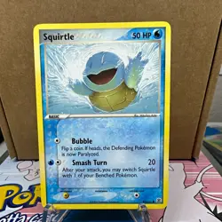 WoTC Pokemon TCG Squirtle 83/112 FireRed & LeafGreen Regular Common EN 2004 - Image 1