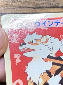 Pokemon Carddass Card Topsun No. 59 Arcanine Pocket Monsters Blue Back - Image 4