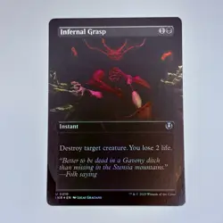 Infernal Grasp (Borderless) Innistrad Remastered Foil MTG NM - Image 1