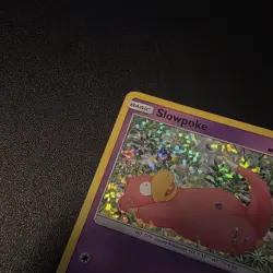 Pokemon TCG Slowpoke 5/12 McDonald's Promo Confetti Holo Card 2018 - Image 2