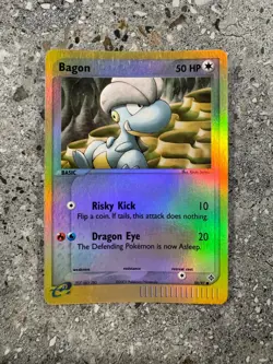 Pokemon TCG Cards Bagon 50/97 Dragon Reverse Holo EXC - Image 1