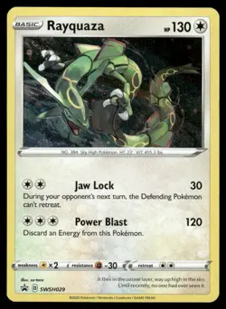 Pokemon Cards Rayquaza 014/015 McDonald's Promos 2024 Promo NM - Image 1