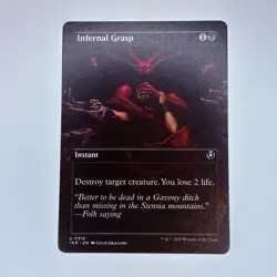 Infernal Grasp (Borderless) Innistrad Remastered MTG NM - Image 1