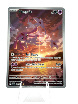 Pokemon Mesprit Surging Sparks Illustration Rare 204/191 - Image 1