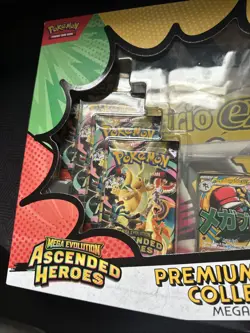 Pokemon TCG Ascended Heroes Premium Poster Collection Mega Lucario (ERROR) New! - Image 5