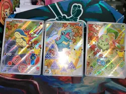 Pokemon First Partner Illustration Collection Series 2 Johto Starters - Image 2