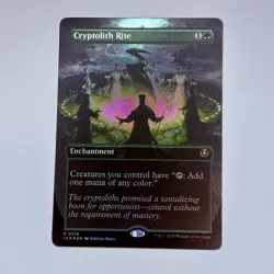 Cryptolith Rite (Borderless) Innistrad Remastered Foil MTG NM - Image 1