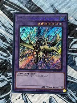 Yugioh Gaia the Dragon Champion LOB-EN125 Secret Rare 25th Anniversary NM - Image 2