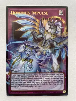Yu-Gi-Oh! Dominus Impulse EXTENDED ART ULTRA RARE BLGG-EN146 - Image 1