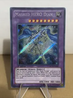 Yu-Gi-Oh! - Masked HERO Dian - Secret Rare - PRC1-EN019 LP - Image 1