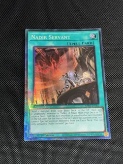 Yugioh! Nadir Servant (PCR) RA01-EN062 1st Edition Prismatic Collector's Rare NM - Image 1