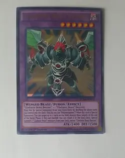YUGIOH Gladiator Beast Gyzarus DUSA-EN071 Ultra Rare 1st Edition Nm - Image 2