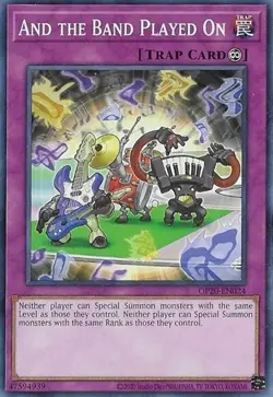 1x And the Band Played On - Unlimited NM Eng YuGiOh - OP20 - Image 1