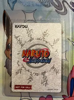 Naruto Uzumaki PSA Magazine x Kayou Promo Card - NRSA-PR-003 - Sealed NM - Image 2
