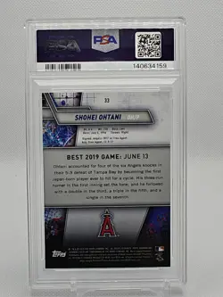 2019 Bowman's Best - Shohei Ohtani #33 - Image 2
